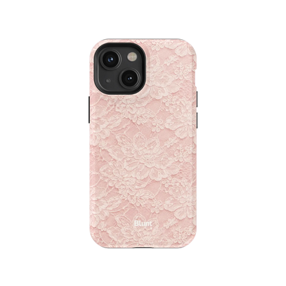Blush Lace iPhone Case