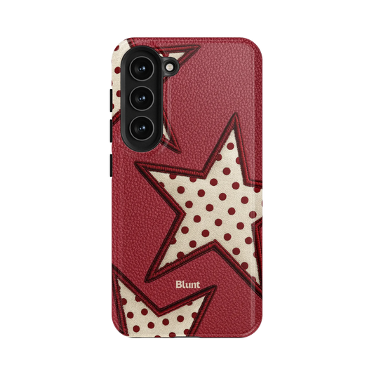 Cherry Polka Star Samsung Case