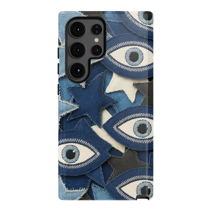 Evil Eye Denim Samsung Case