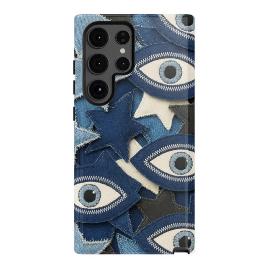Evil Eye Denim Samsung Case