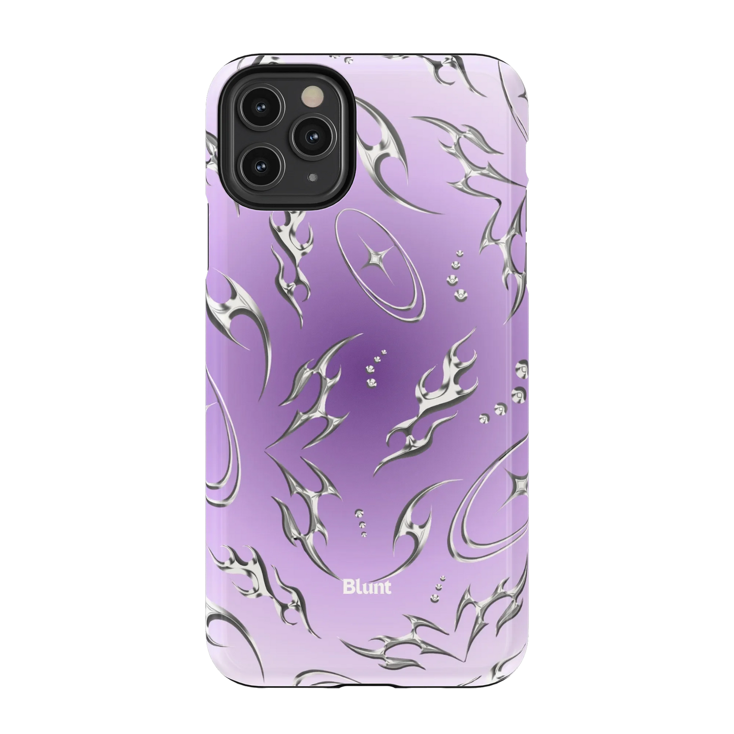 Purple Cyber iPhone Case