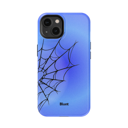 Blue Web iPhone Case