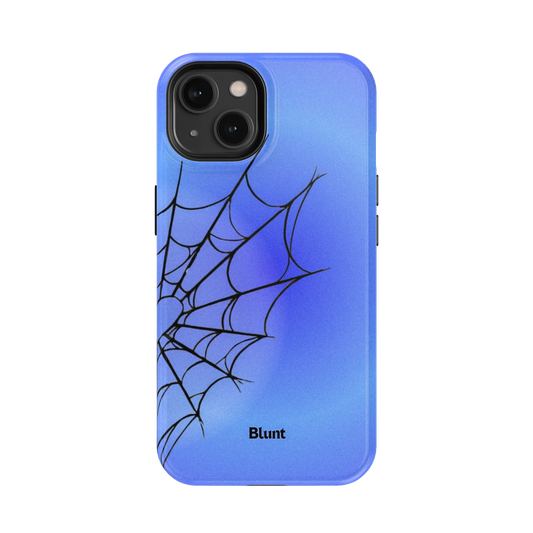 Blue Web iPhone Case