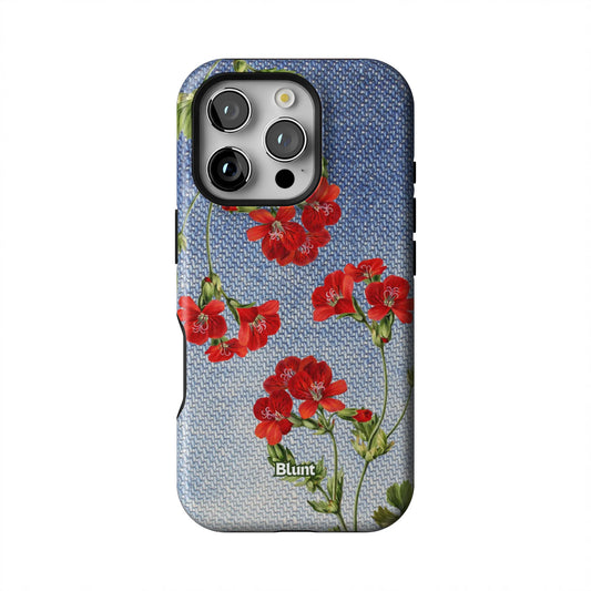 Denim-Posy-iphone-case-iPhone 16 Pro-1
