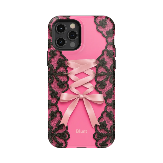 Pink Corset iPhone Case