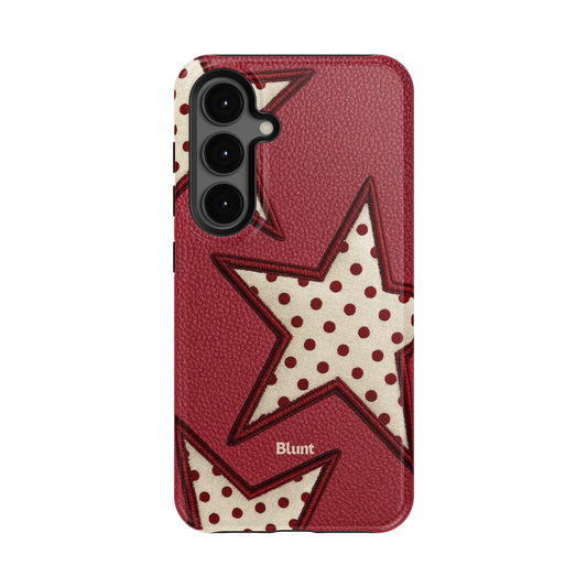 Cherry Polka Star Samsung Case