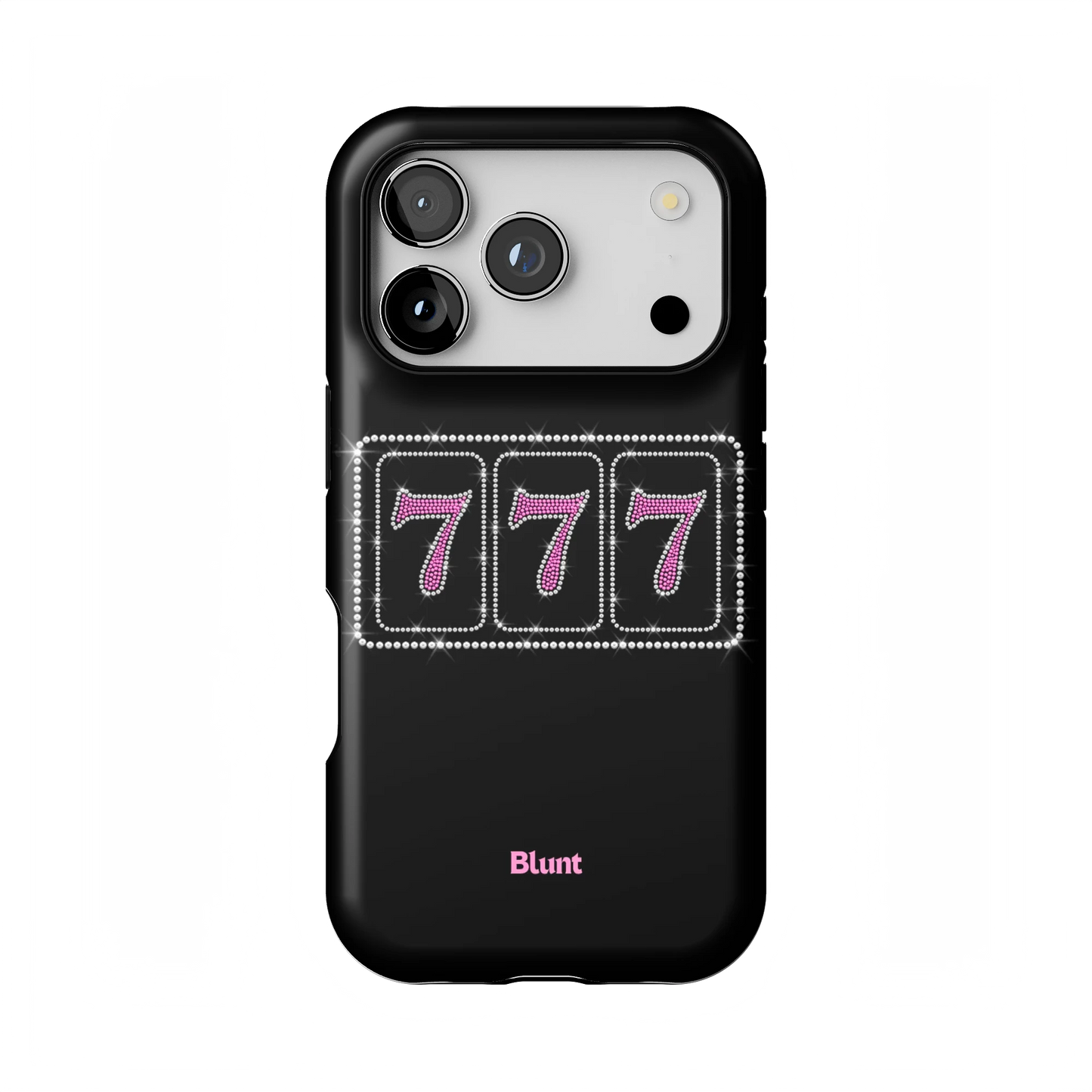 Pink Lucky 777 iPhone Case