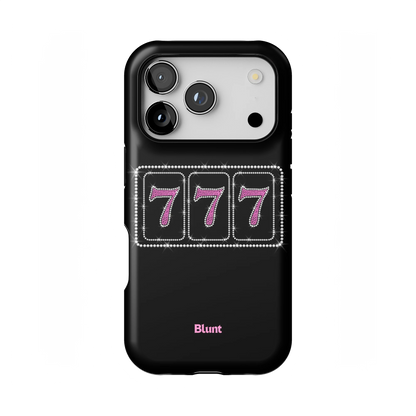 Pink Lucky 777 iPhone Case