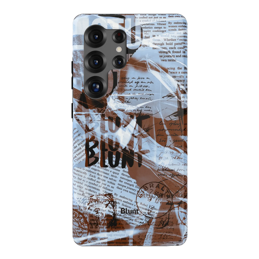 Blue Love Letter Samsung Case