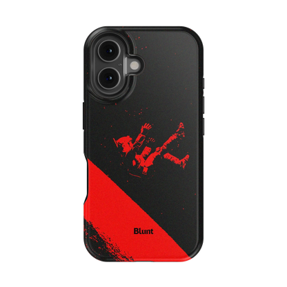 Red Shift iPhone Case
