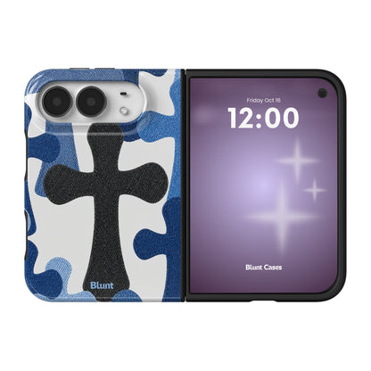 holy-denim-iphone-case iPhone 18 Duo case, view 1