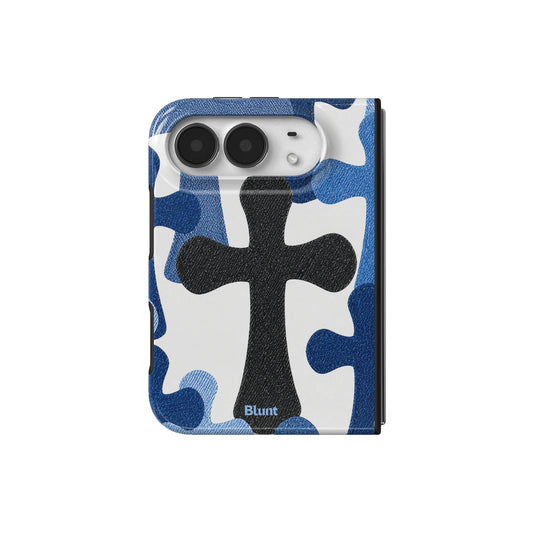 holy-denim-iphone-case iPhone 18 Duo case, view 2
