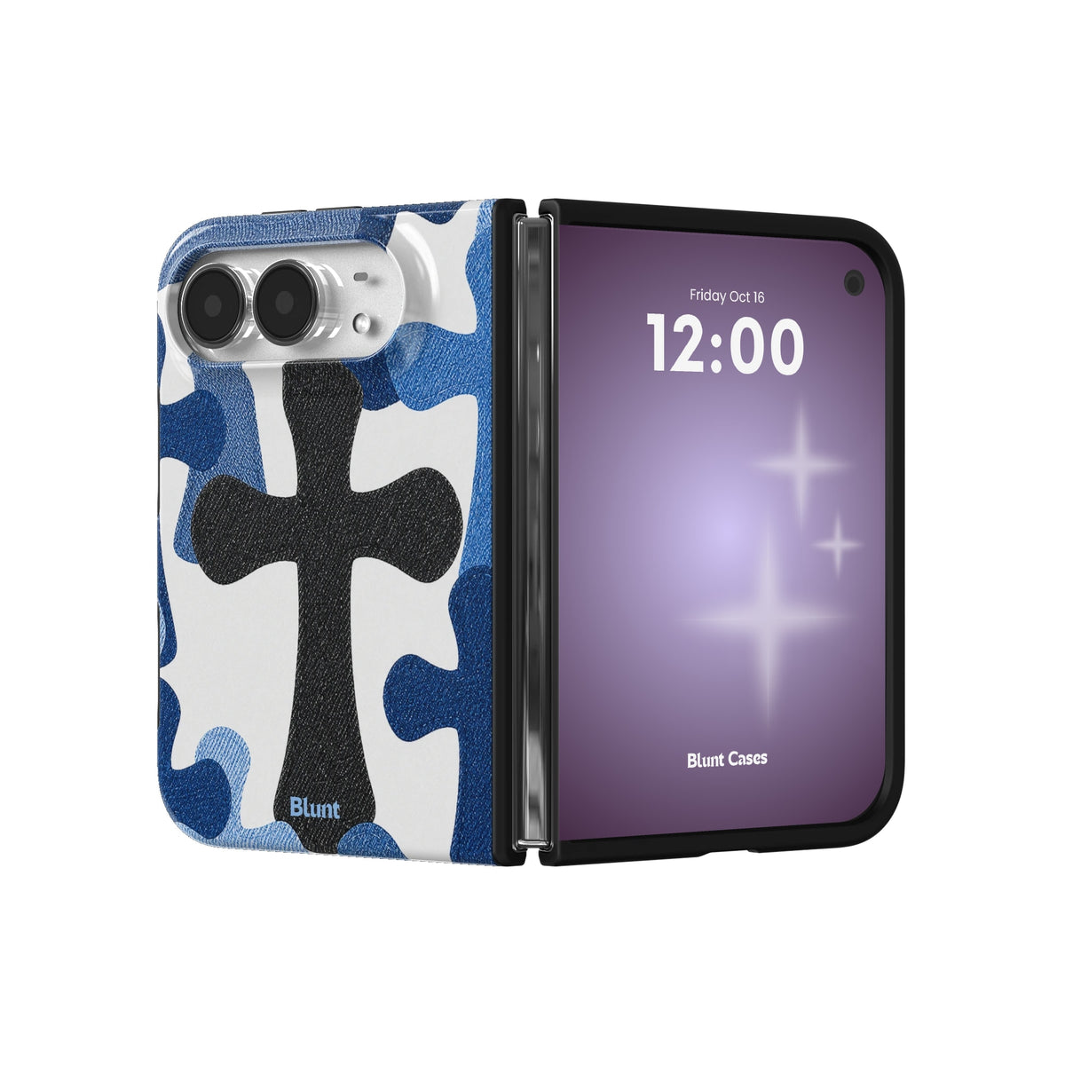 holy-denim-iphone-case iPhone 18 Duo case, view 3