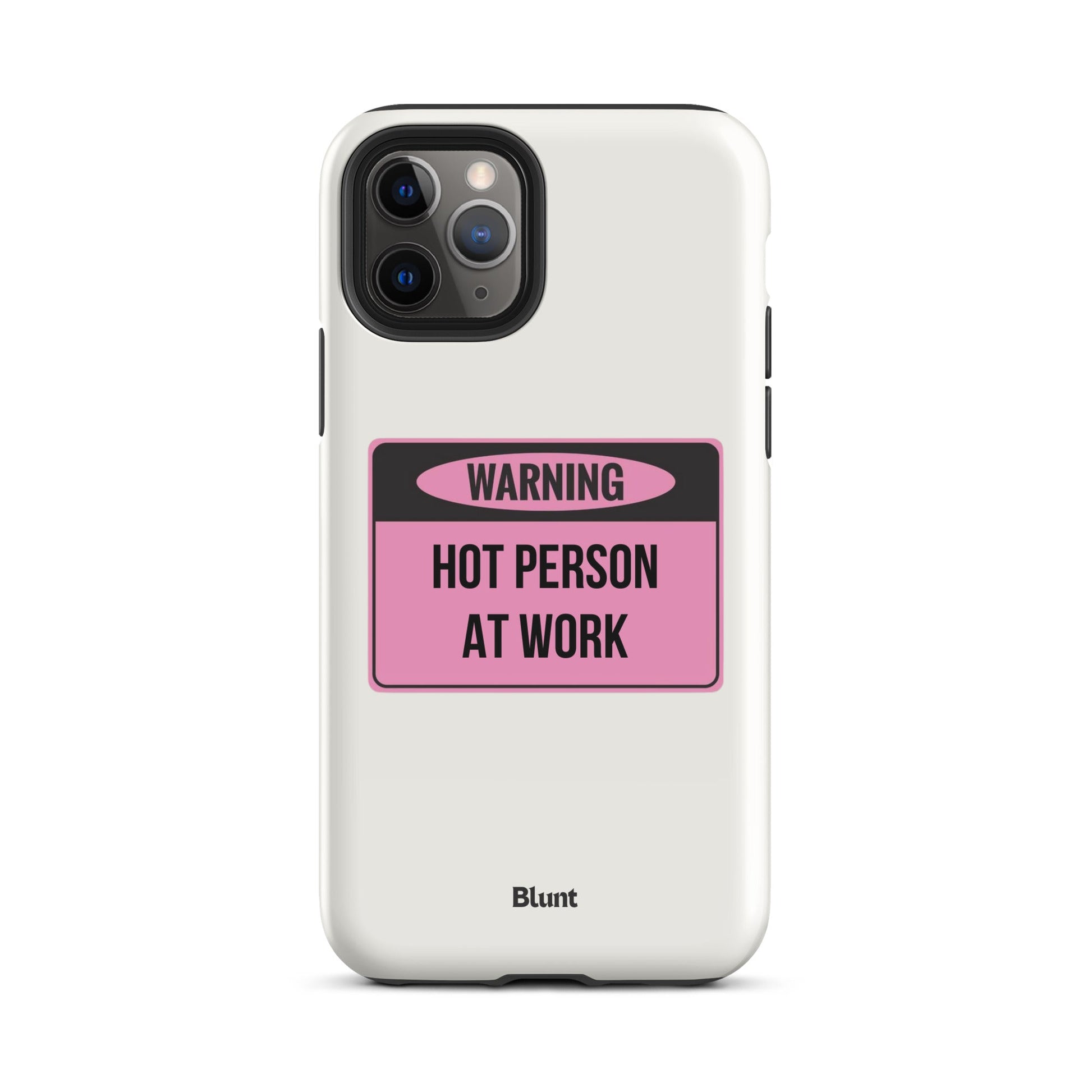 Hot Person At Work iPhone Case - blunt cases