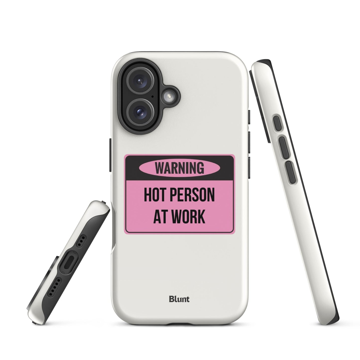 Hot Person At Work iPhone Case - blunt cases