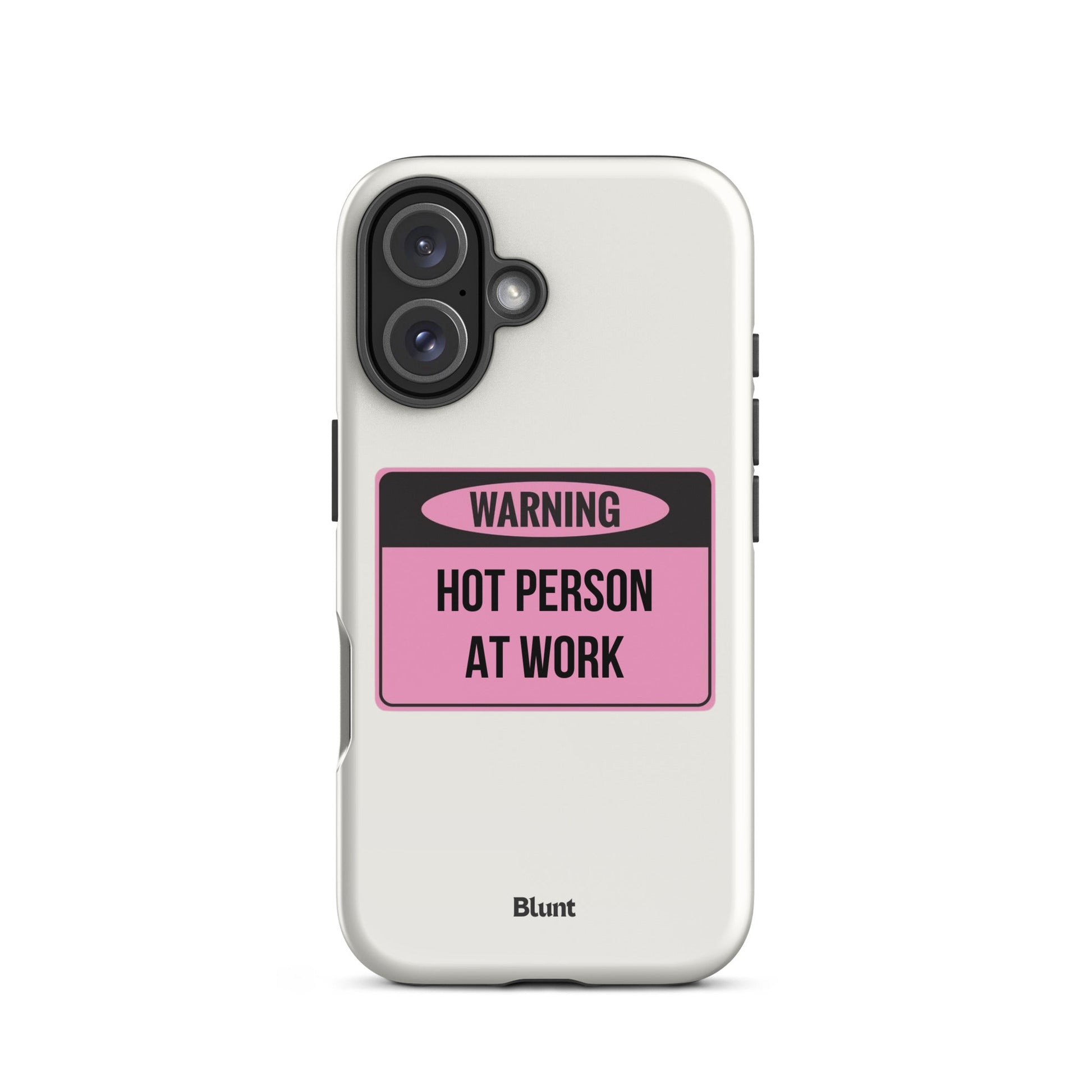 Hot Person At Work iPhone Case - blunt cases