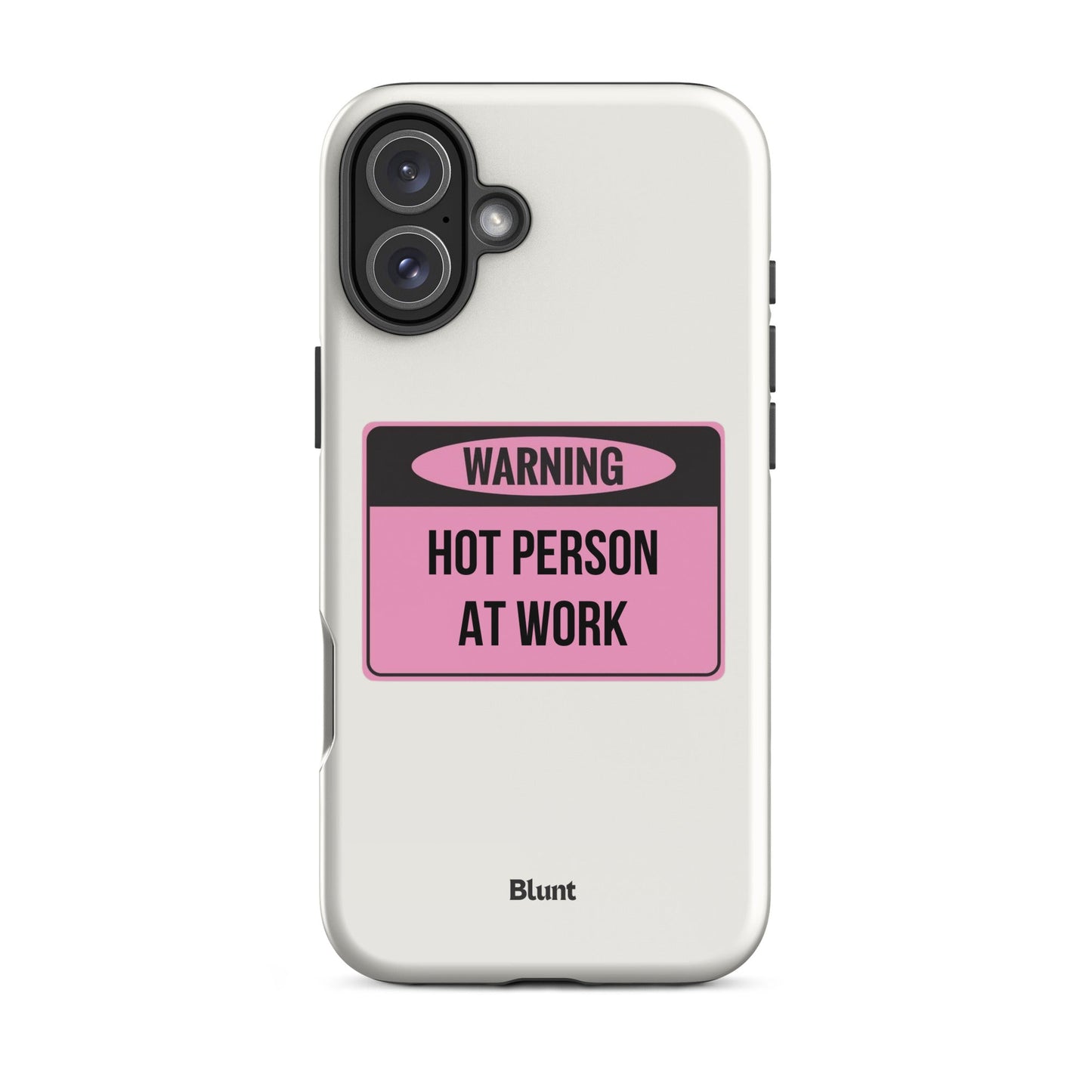 Hot Person At Work iPhone Case - blunt cases