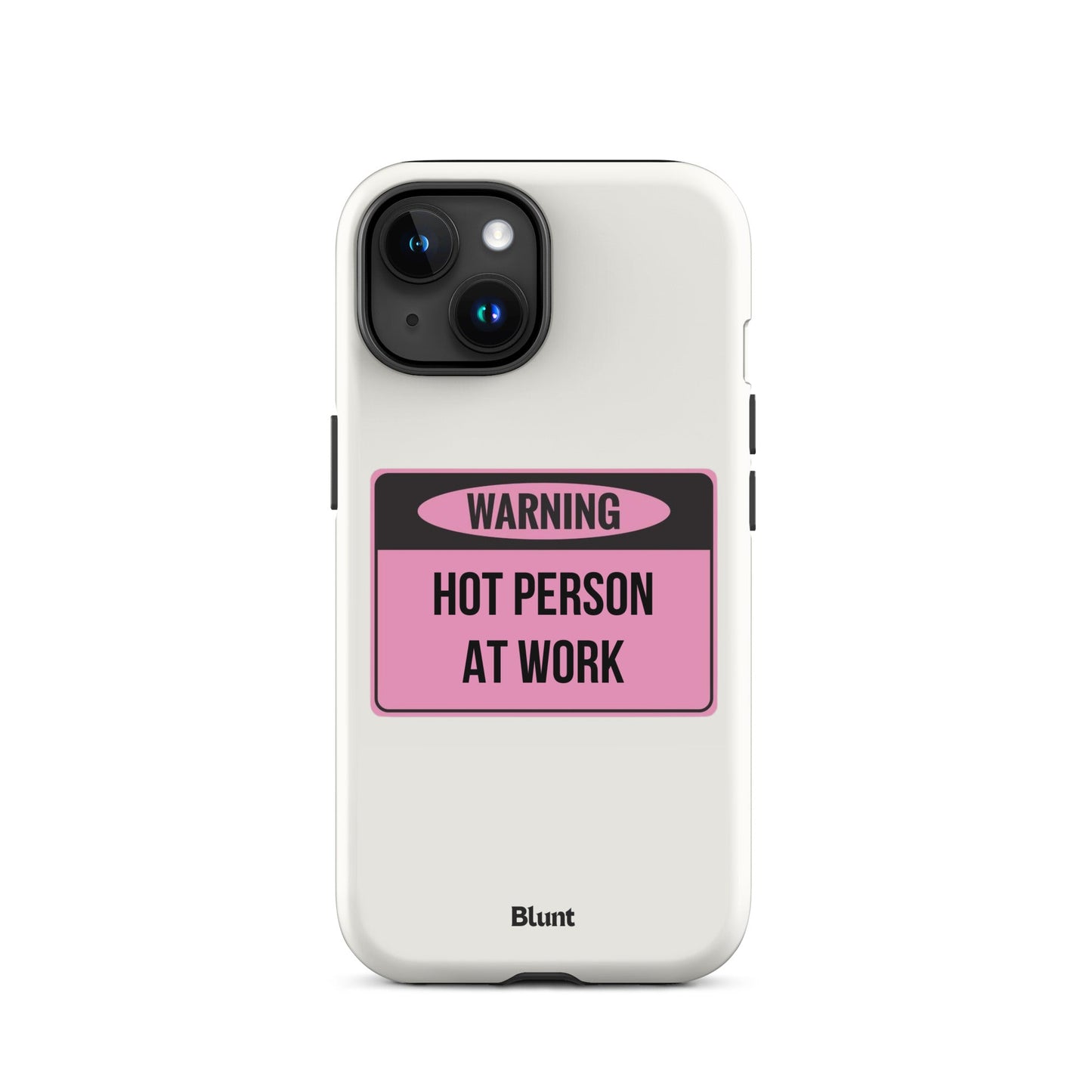 Hot Person At Work iPhone Case - blunt cases