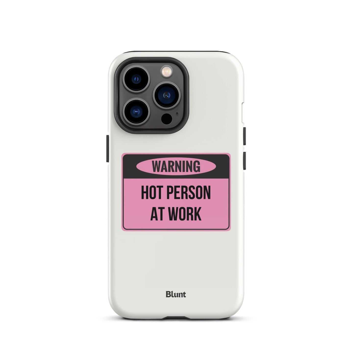 Hot Person At Work iPhone Case - blunt cases