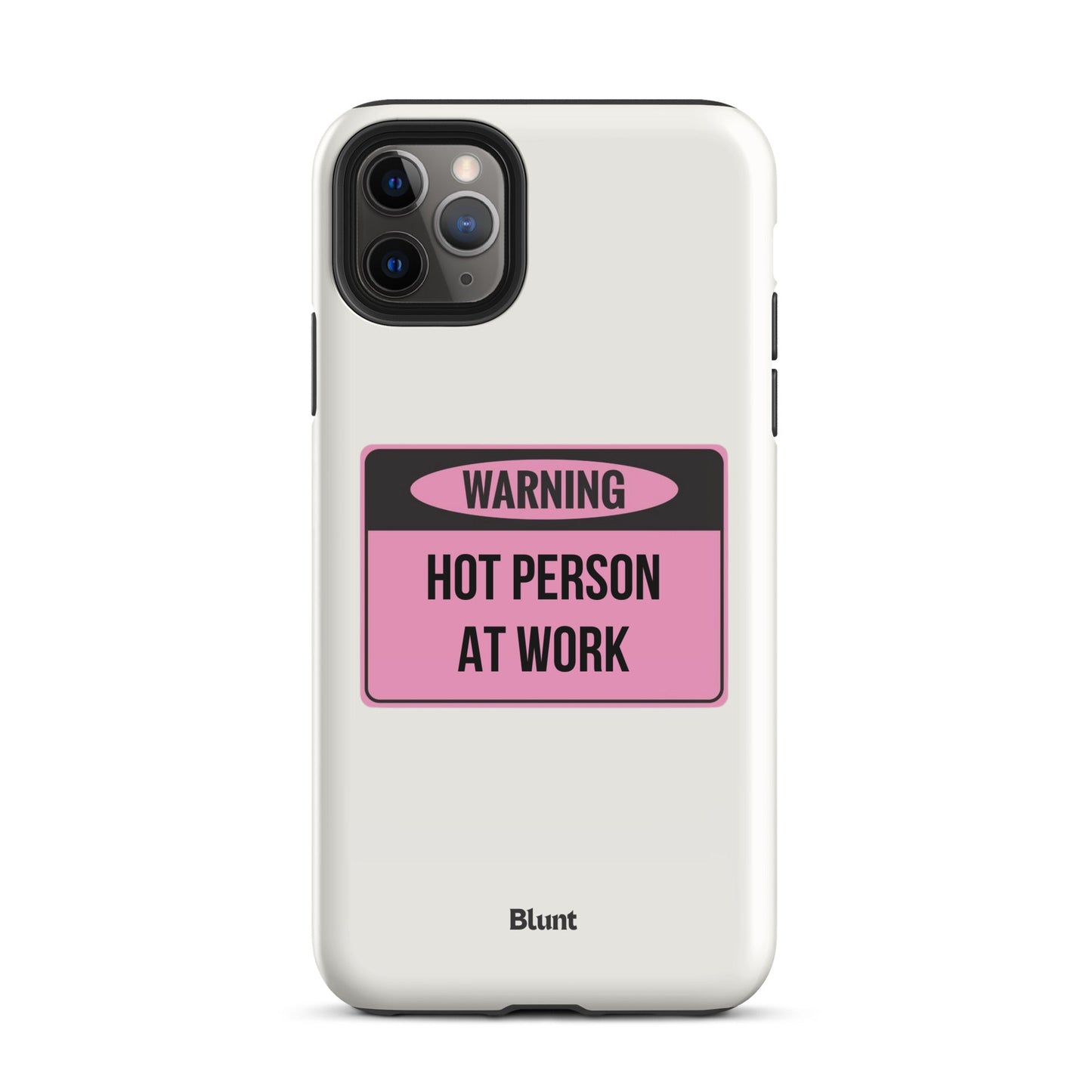 Hot Person At Work iPhone Case - blunt cases