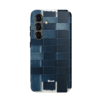 Indigo Weave Samsung Case