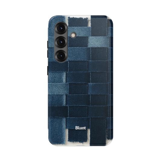 Indigo Weave Samsung Case