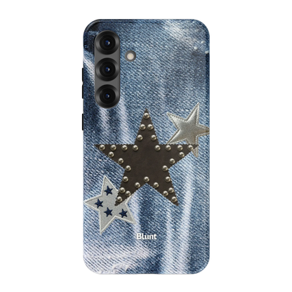 Denim Starstud Samsung Case