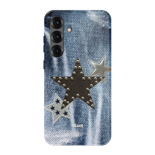 Denim Starstud Samsung Case