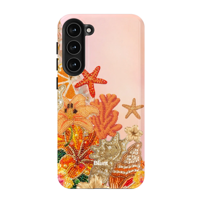 Peach-Treasures-samsung-case-Galaxy S23 Plus-1