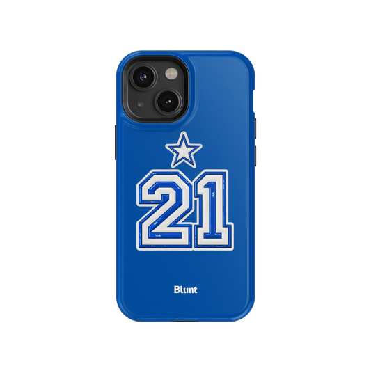 Blue All Star iPhone Case