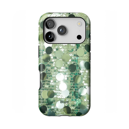 Sage Glitz iPhone Case