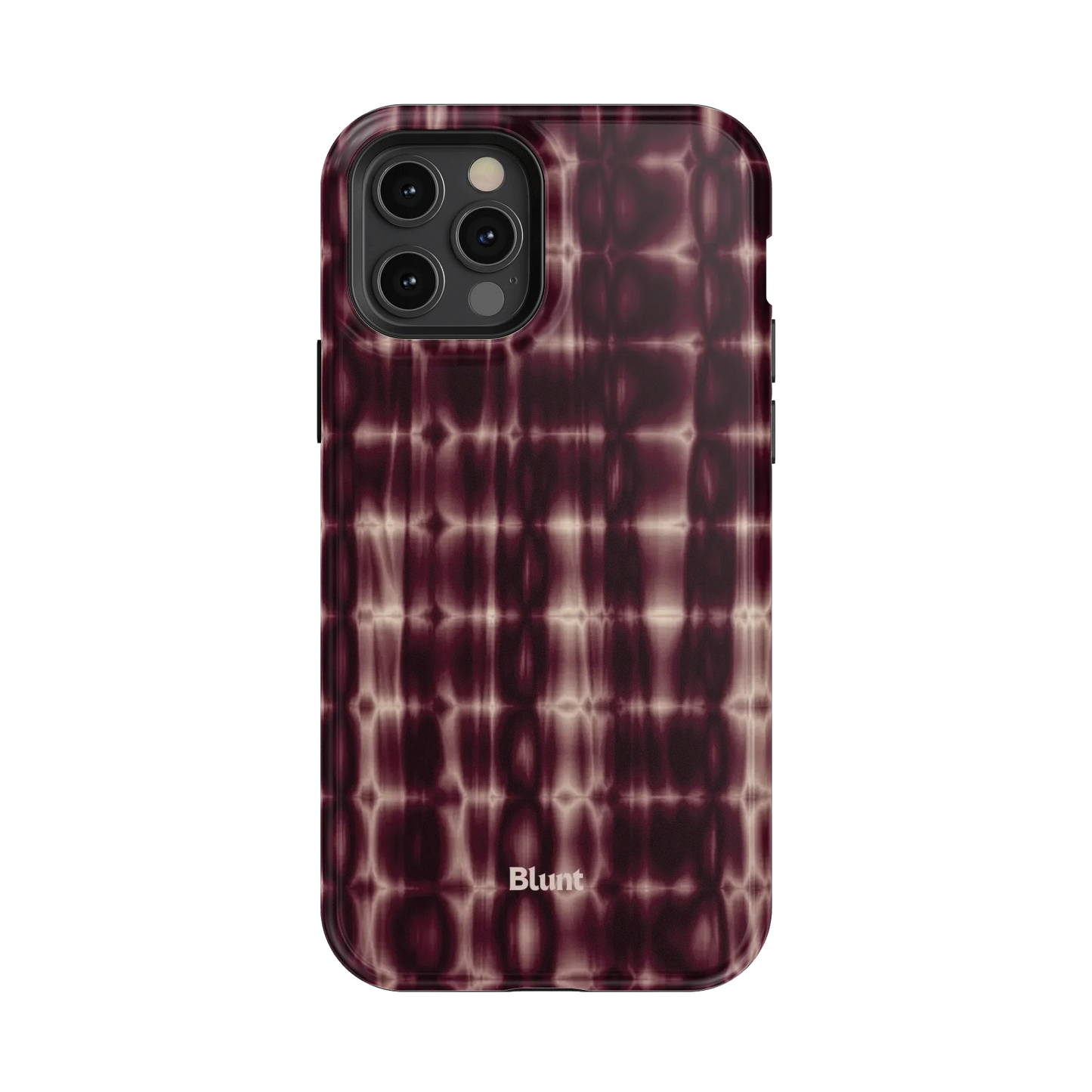 Purple Ripple iPhone Case