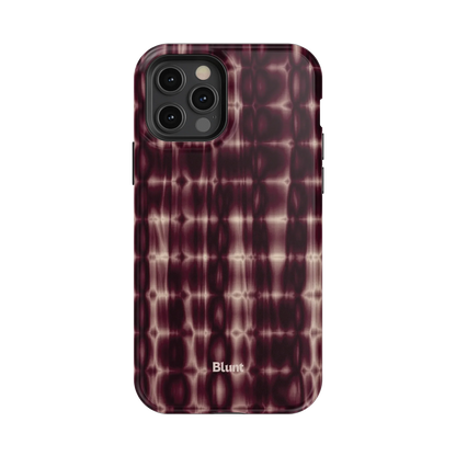 Purple Ripple iPhone Case