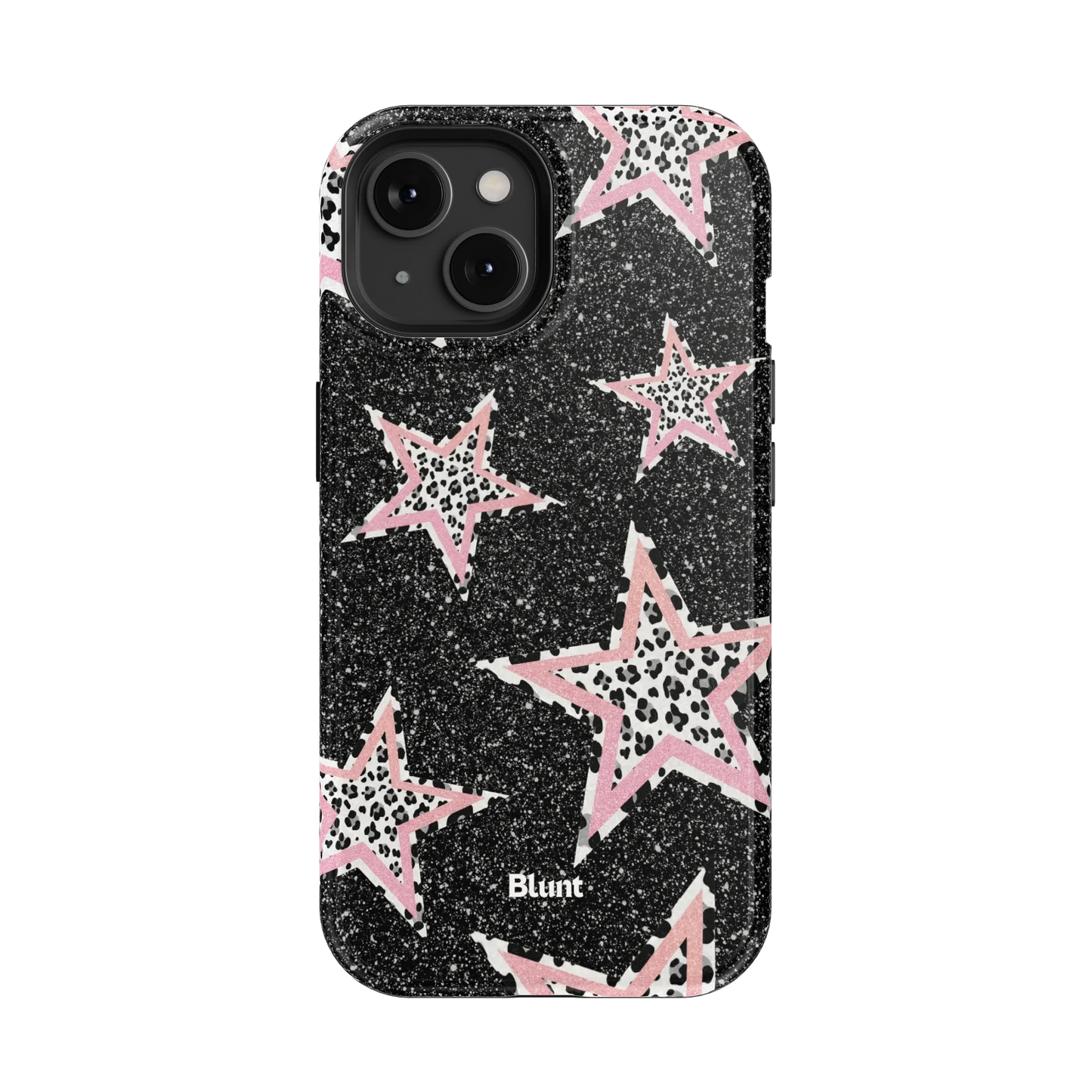 Pink Zebra Stars iPhone Case