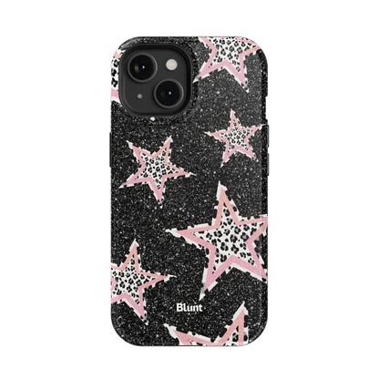Pink Zebra Stars iPhone Case