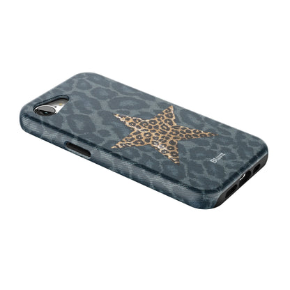 Denim-Cheetah-iphone-case-iPhone 17 E-2