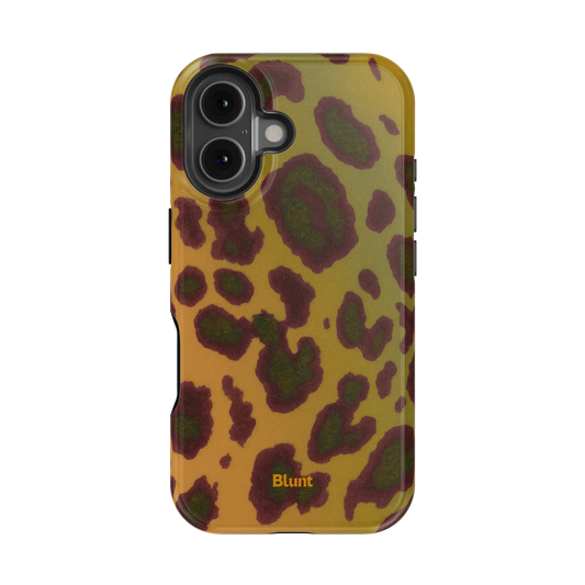 Cranberry Cheetah iPhone Case