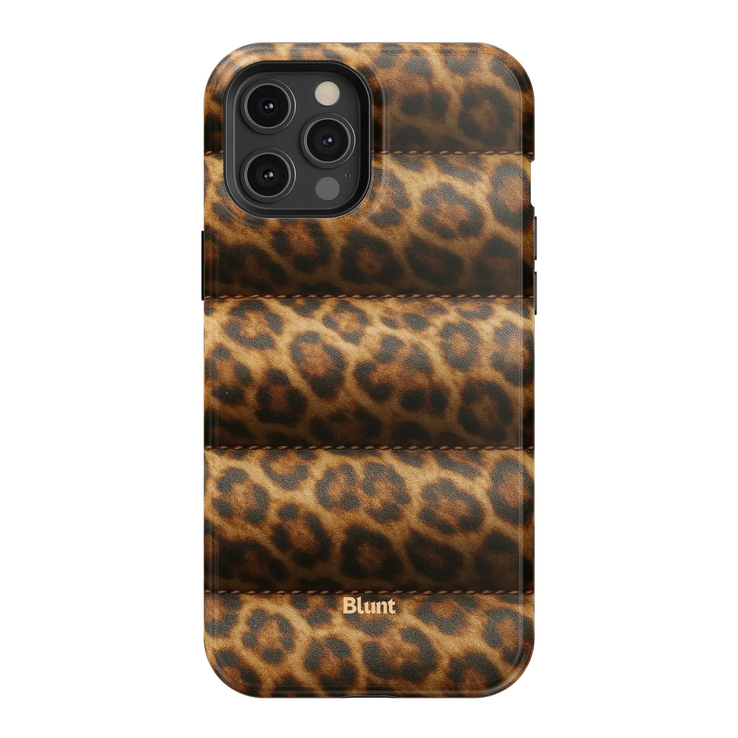 Cheetah Puffer iPhone Case