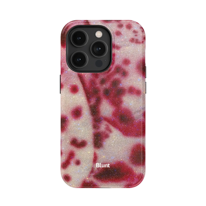 Crimson Veil iPhone Case