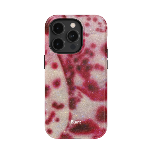 Crimson Veil iPhone Case