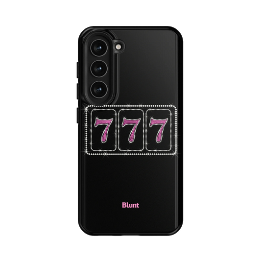 Pink Lucky 777 Samsung Case
