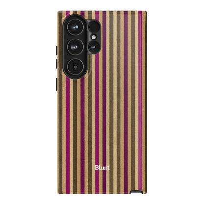 Pecan Stripe Samsung Case