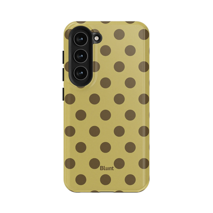 Sage Toffee Dot Samsung Case