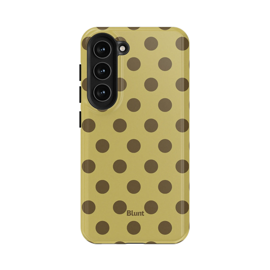 Sage Toffee Dot Samsung Case