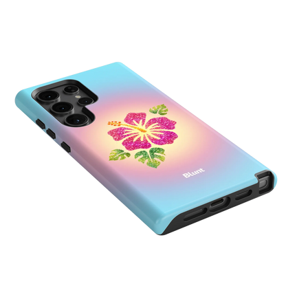 Hibiscus-Glow-samsung-case-Galaxy S24 Ultra-2