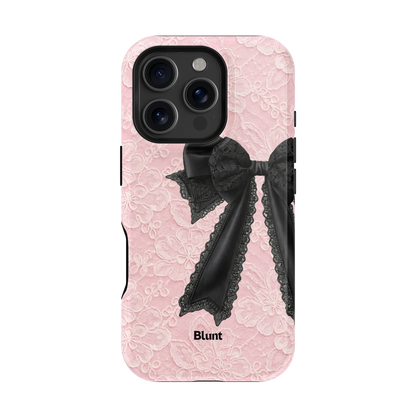 Blushed Bow iPhone Case