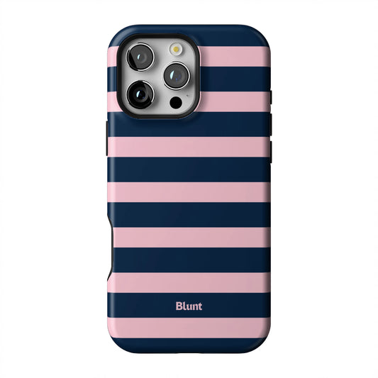 Blueberry-Blush-Stripe-iphone-case-iPhone 16 Pro Max-1