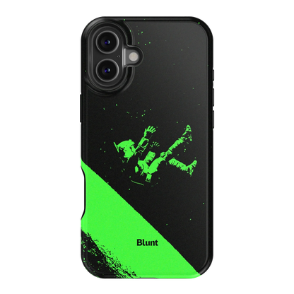Green Void iPhone Case