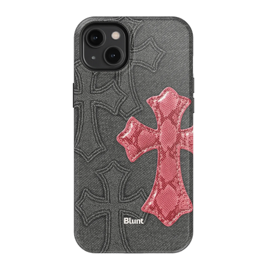 Pinkscale Cross iPhone Case