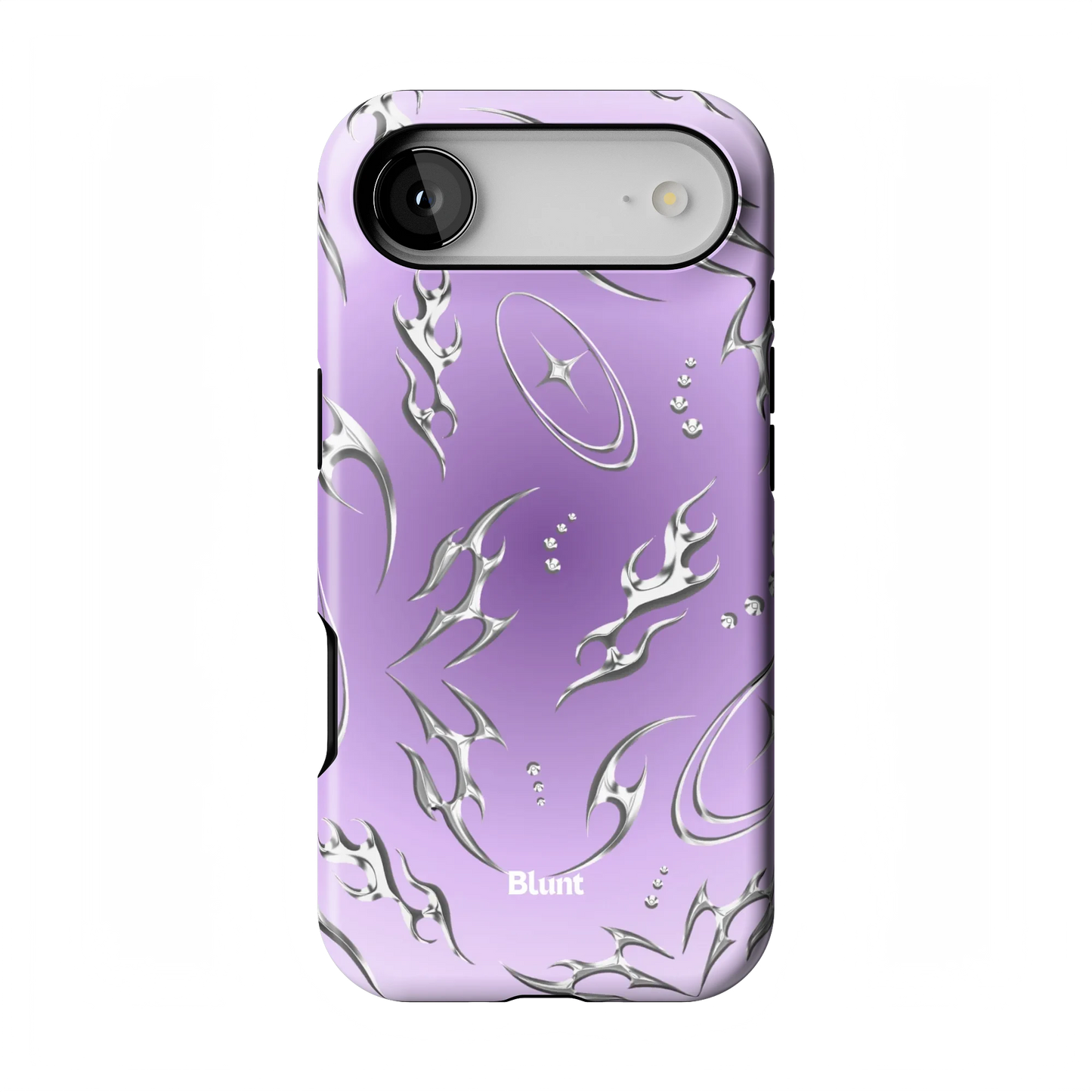 Purple Cyber iPhone Case
